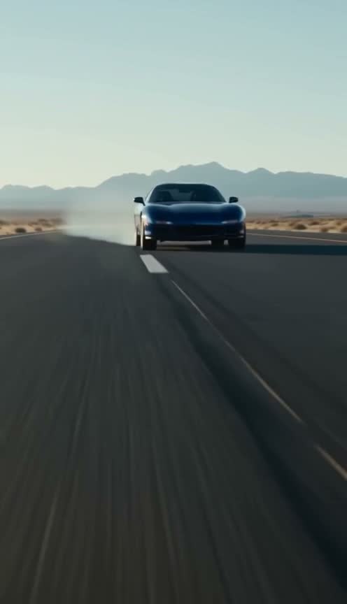 Blue coupé
