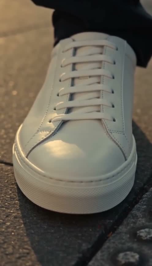 White sneakers